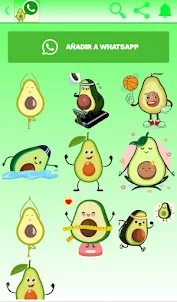 stickers Aguacate