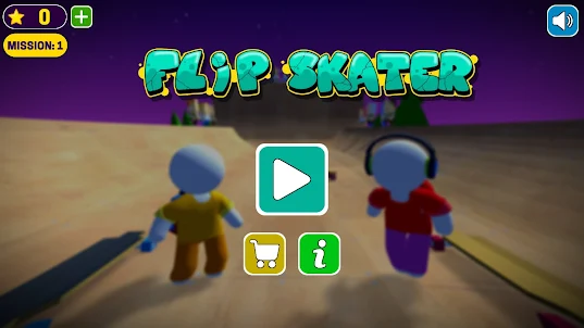 Flip Skater Idle - Jogo Gratuito Online