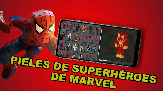 Marvel Superhéroe MCPE Mods