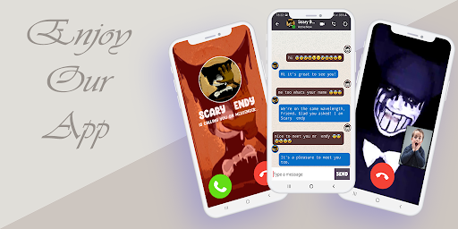 video call and chat simulation game