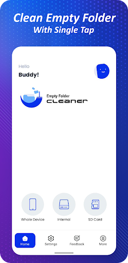 Android application Empty Folder Cleaner screenshort