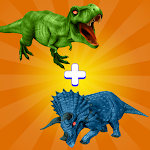 Cover Image of Скачать Dinosaurs Battle - Merge 3D 1.1.5 APK