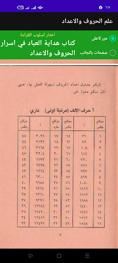 كتب علم الحروف القديمة Screen 3