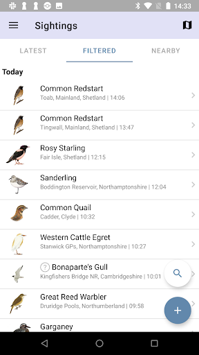 BirdGuides Screen 3