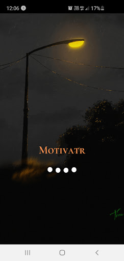 Android application Motivatr screenshort