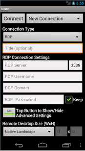 aRDP Pro: Secure RDP Client Screenshot