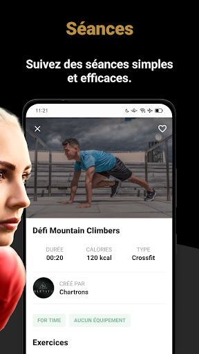 Elevate Premium Fitness Screen 3