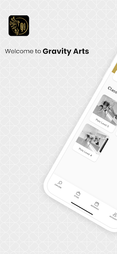 Android application Gravity Arts screenshort