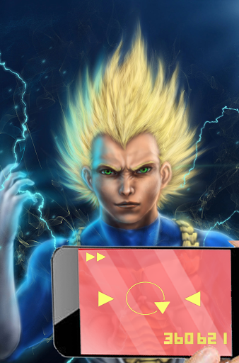 Saiyan Scouter Power Level Cam