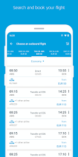 KLM u2013 Book flights and manage your trip 12.5.0 Screenshots 1