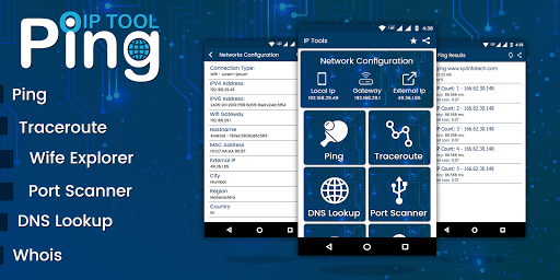 Android application Ping Tools - Network Utilities screenshort