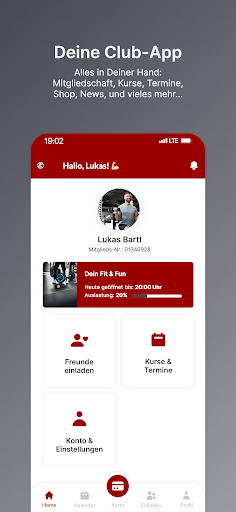 Android application Fit & Fun Gesundheitsstudio screenshort