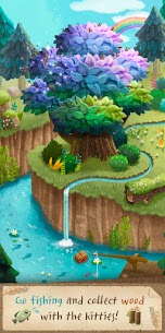 Secret Cat Forest v1.7.23 Mod Apk (Unlimited Money/Wood/Infinity) Free For Android 2