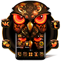 Angry Owl Launcher Theme