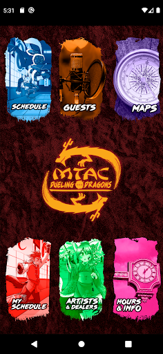 Android application MTAC screenshort