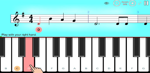 Piano Tutorials Screen 3