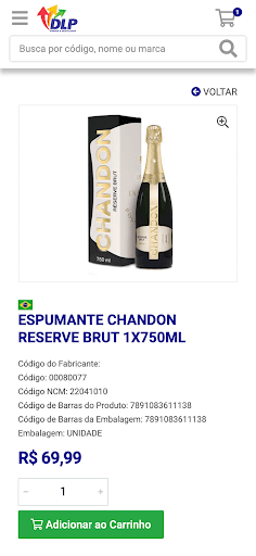 DLP Vinhos Screen 2