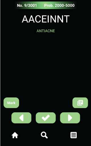 Anagram Solver Screen 3
