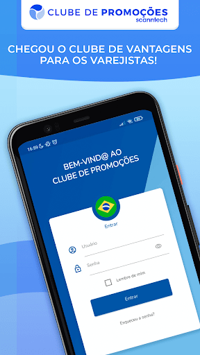 Android application Clube de Promoções screenshort