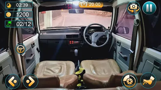 Maruti 800 Extreme Car Driving