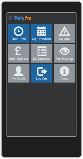 TallyPro Mobile App Screen 2