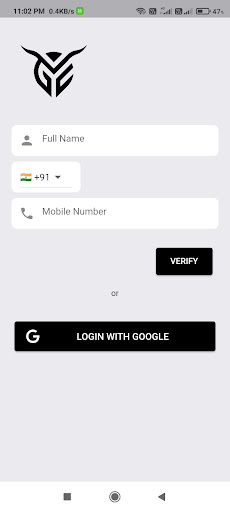 Android application Mens Park (Project) screenshort