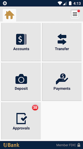Banking made for You – Busines Screen 3