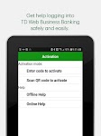 screenshot of TD Token for Business