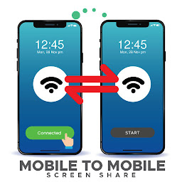 Mobile to Mobile Screen Share ikonjának képe