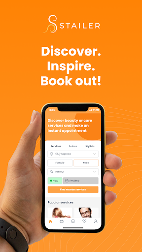 Android application Stailer - Beauty Booking screenshort