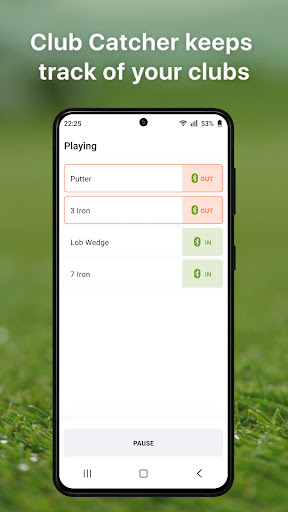 Android application Club Catcher screenshort