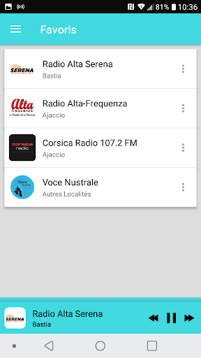 Radio Corsica Screen 3