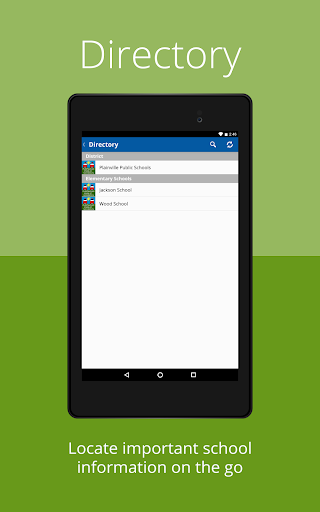 Plainville Public Schools Screen 2