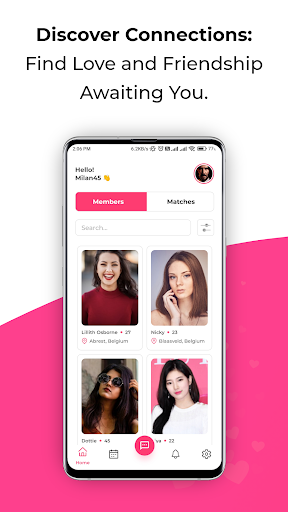 Android application Dottie - Disability Dating screenshort