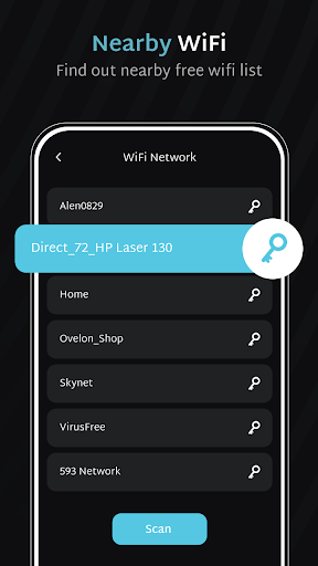 WiFi Key Master Screen 3