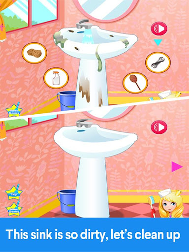 Bathroom Cleaning and Washing Screen 2