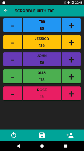ScoreKeeper - points & score k Screen 3