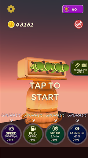 Android application Missile Balloon - Sky Jet Boom screenshort