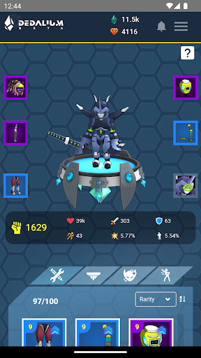 Dedalium: Auto Battler RPG Screen 2