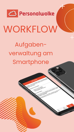 Android application Personalwolke Workflow screenshort