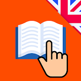 Learn English with books icon