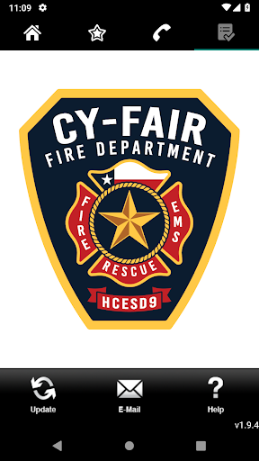 Android application Cy-Fair Fire Department screenshort