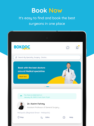 Screenshot of BokDoc