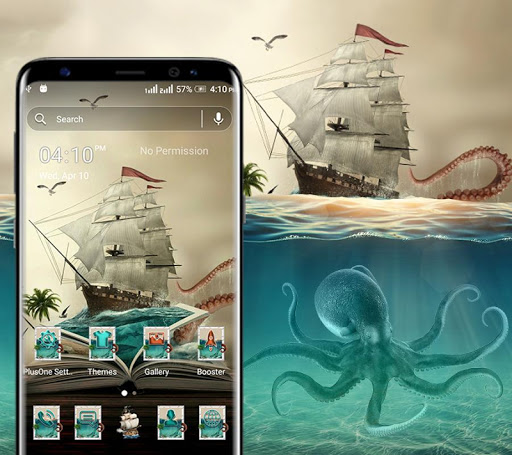 Android application Fantasy Book Launcher Theme screenshort