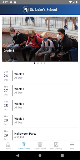 Android application St. Luke's School - NYC screenshort