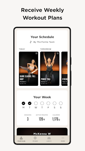 FORME Personal Training Screen 3