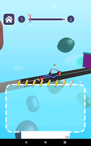 Scribble Draw Car Race APK MOD screenshots 4