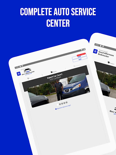 Screenshot of Bay Brothers Automotive