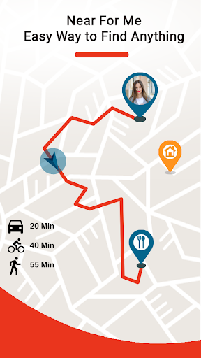 Android application Near Me: Find Places Around Me screenshort