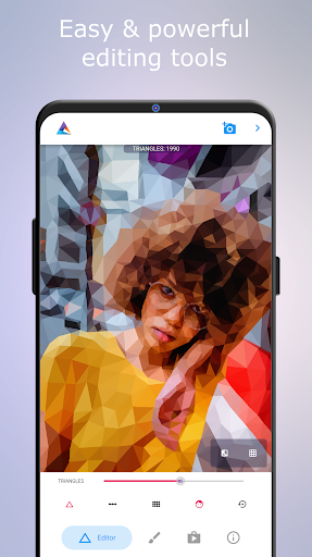 Low Poly - Editor & Photo FX Screen 2